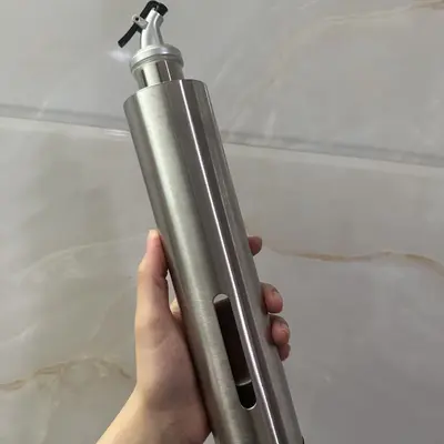 Paslanmaz çelik yağ kabı baharat şişesi görsel yağ kontrol şişesi yağ kontrol kabı mutfak baharat şişesi hafif soya sosu barbekü sirke altın kaplama