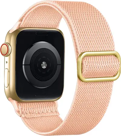 Apple Watch SE765 Uyumlu Örgülü Elastik Kayış, iWatch8 - 13