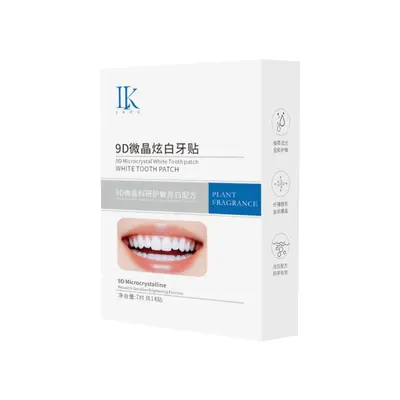 Professional Teeth Whitening Strips, 9D Microcrystal, Enzyme Brightening - 7
