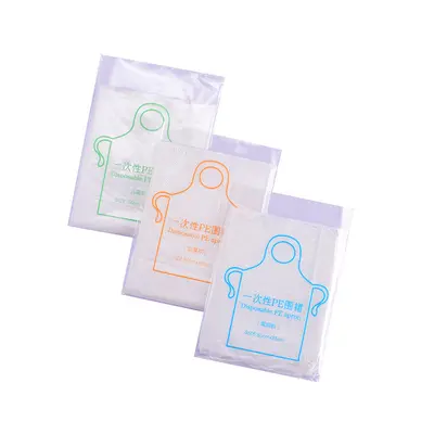 Disposable Thick PE Apron, Waterproof and Oil-Proof, Individually Packed