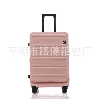 Expandable 20-Inch Unisex Trolley Suitcase with Combination Lock, Large Capacity - 10
