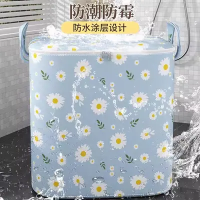 被子收纳袋收纳箱大容量搬家打包袋子衣柜装衣物储物筐盒超大棉被 - 4