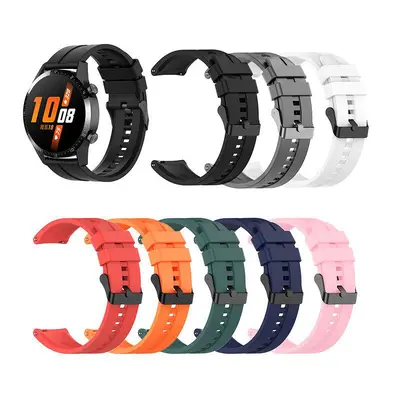 Silicone Watch Strap for Huawei GT4/GT/GT2/GT3, 22 mm / 20 mm
