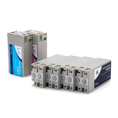 Tintenpatrone PJIC6K für Epson PP-100 Drucker, kompatibel mit PP-50 und PP-100N