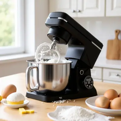 Home food mixer and dough kneader, 4-6L - 2