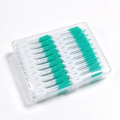 Soft Interdental Brush and Silicone Toothpick Set - 12