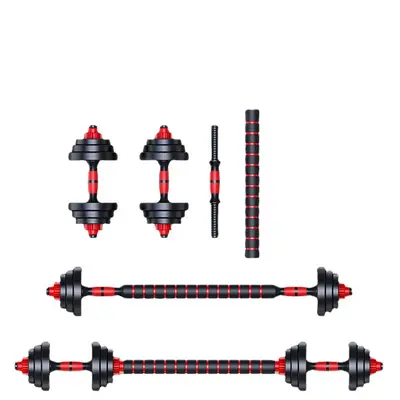 Dambıl erkek ev halter ayarlanabilir çıkarılabilir kauçuk kettlebell spor egzersiz fitness ekipmanları seti 40 KG set - 6