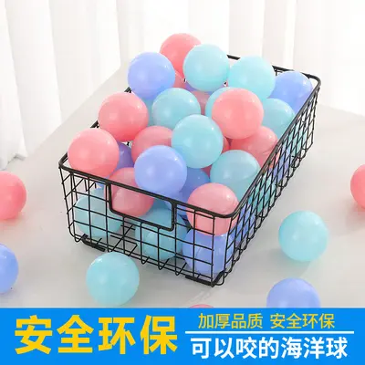 Colorful Thickened Ocean Ball Pit with Macaron Inflatable Wave Ball for Children's Play Pa - 8