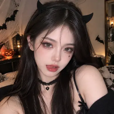 2026 Halloween Pumpkin Little Devil Headband, Cosplay Hair Clip for Women - 12