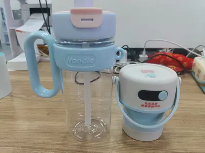 外贸出口大头充电线储蓄电池果汁杯饮水杯两用户外.便捷源头厂家. - 8