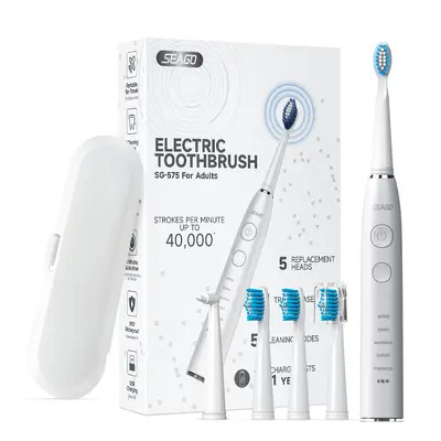 Adult Electric Toothbrush, Rechargeable - 9
