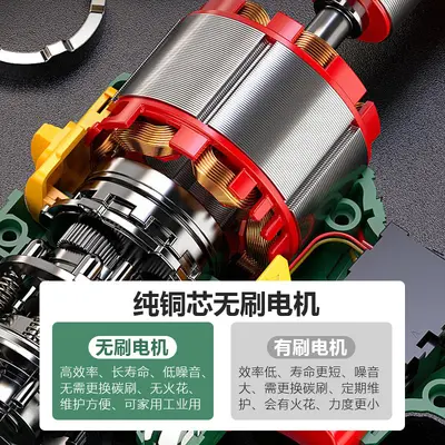 21V brushless lithium cordless drill screwdriver set - 3