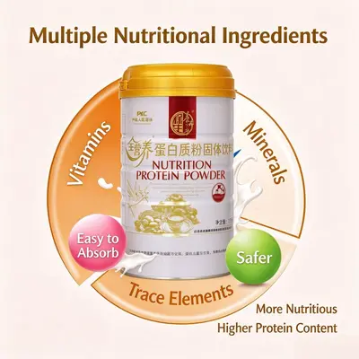 Multivitamin-Proteinpulver, festes Getränk, vollwertige Nährstoffe