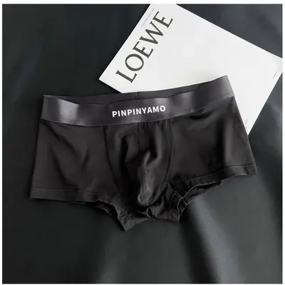 Men's Pure Cotton Boxer Briefs, 2024 Summer Model, Antibacterial