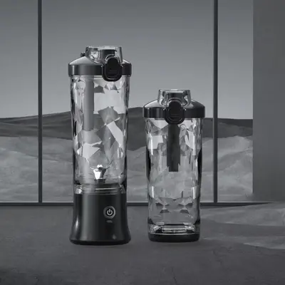 Taşınabilir blender, 600ml, USB şarjlı