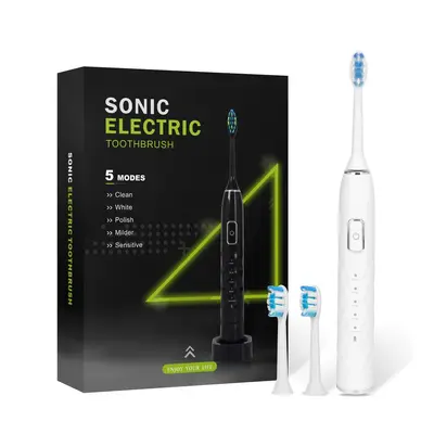 Rechargeable Fully Automatic Electric Toothbrush, Long Battery Life - 7