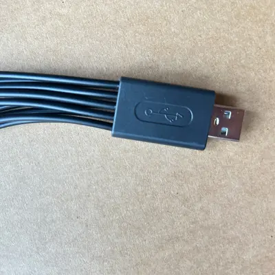 Bir ila on şarj kablosu sınır ötesi on'u bir arada veri kablosu güneş enerjili dış mekan çok fonksiyonlu acil durum X-ray evrensel USB kablosu