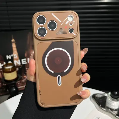 iPhone 17 Pro Max mat şeffaf manyetik kılıf, iPhone 16 ile uyumlu