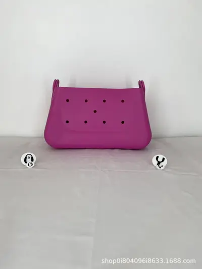 In Stock Personalized EVA Handheld Underarm Bag Bestselling Cosmetic Bag Perforated Single Shoulder Bag DIY Cartoon Accessories Crossbody Bag - 8