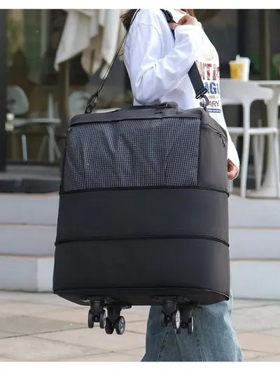 XXL-Reisetasche erweiterbar, Nass-Trocken-Trennung