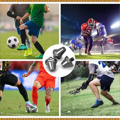 Futbol ayakkabı çivisi, alüminyum alaşım, M5 dişli, SG