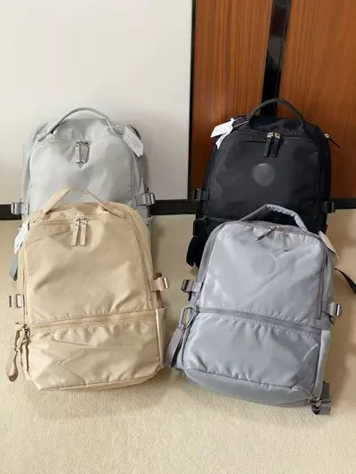 lu22 Casual Backpack, Large Capacity Travel Bag for Men and Women - 3