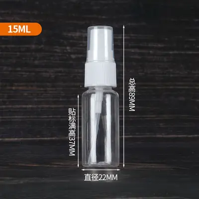 Wholesale In Stock 30ml 50ml 100ml Clear Plastic Spray Bottles Alcohol Perfume Press Spray Refill Bottles - 11