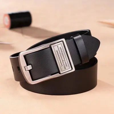 Sınır ötesi tedarik erkek kemerleri rahat pin tokalı kemerler Kore tarzı kot erkek pantolon kemerleri üreticisi toptan doğrudan satış - 11
