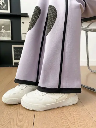 Kadın Kalın Polar Astarlı Mikro Paça Yoga Pantolonu, Ön ve Arka Cepli - 4
