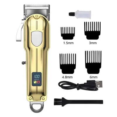 Electric Hair Clipper for Carving and Styling, Bald Head Trimmer - 8