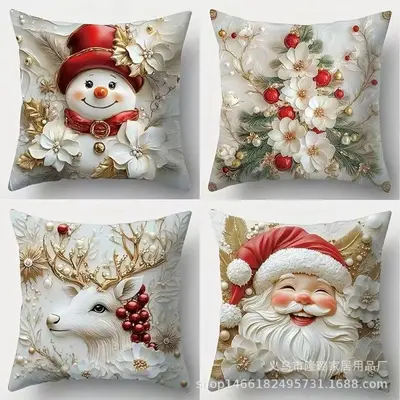 Christmas Pillow Cover Home Decor Cushion Cover Living Room Sofa Throw Pillow Bedroom Bed Pillow Cover Wholesale - 13