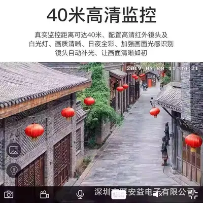 5G çift bantlı WiFi gözetim kamerası 360° panoramik