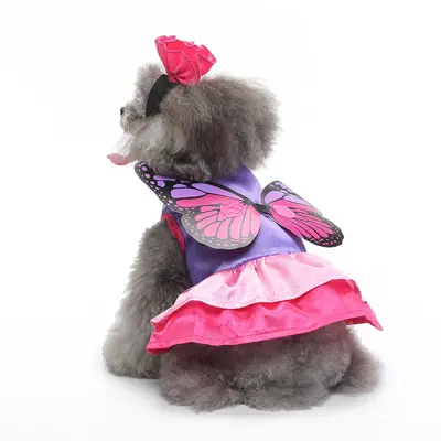 Christmas and Halloween Dog Costume, Funny, Small Breed Pet Clothes