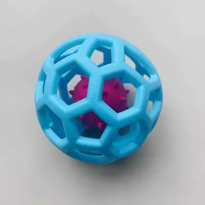Dog Chew Toy, Squeaky TPR Ball for Dogs and Cats - 5