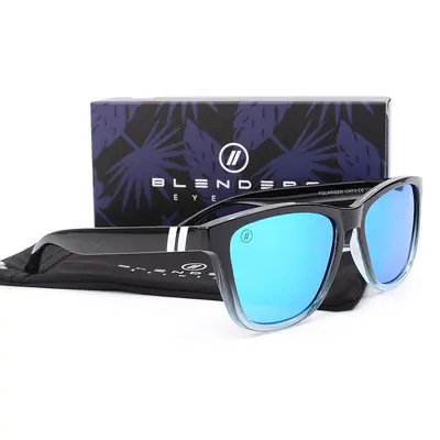 Blenders Unisex Square Sunglasses UV400 Polarized - 3