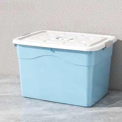 Plastik saklama kutusu, ekstra büyük kapasiteli, giysi ve oyuncaklar için - 7