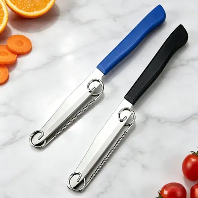 Fruit and vegetable peeler knife, adjustable spring slicer - 6