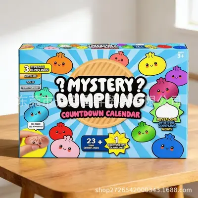 Mystical Soft Toy Box 8-teiliges Set, weiche niedliche Spielzeugbox mit Fingerspielzeug
