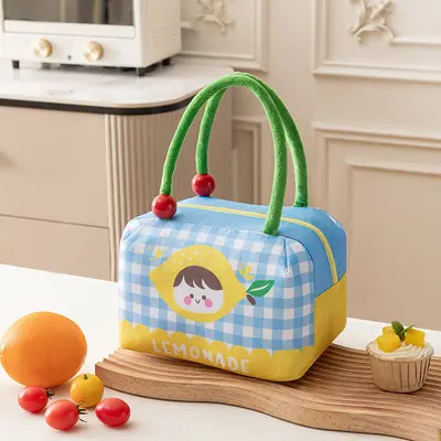 Cute Home Cosmetic Bag Soft Portable Storage Bag Cartoon Portable Storage Bag Large Capacity Thickened Toiletry Bag - 12