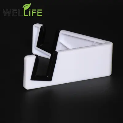 V şeklinde cep telefonu standı, tablet tutucu, katlanabilir toptan satış evrensel stand, logo ile özelleştirilebilir, tembel masaüstü canlı yayın standı.