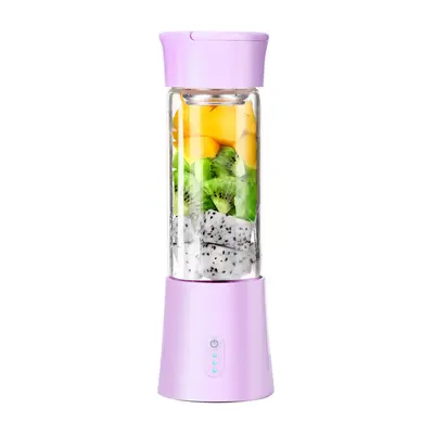 Taşınabilir mini meyve sıkacağı, USB şarjlı, elektrikli - 9