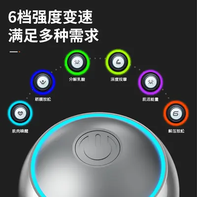 跨境厂家直销迷你按摩筋膜枪电动冲击深层按摩枪肌肉放松颈摸