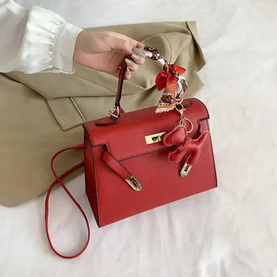 Mini Kelly Bag Women's Handbag, Large Capacity Elegant Design - 8
