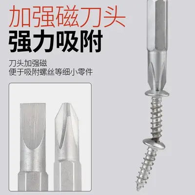 Phillips Screwdriver Set with Ratchet, Magnetic, Retractable