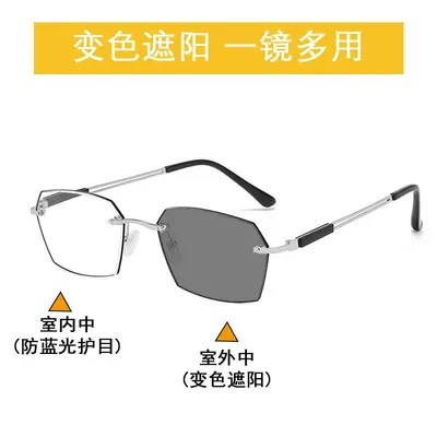 Frameless Ultra-Light Blue Light Blocking Reading Glasses - 9