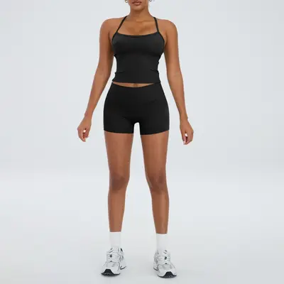 8519 Yoga Wear Set, Quick-Dry Women's Running and Fitness Clothing - 7