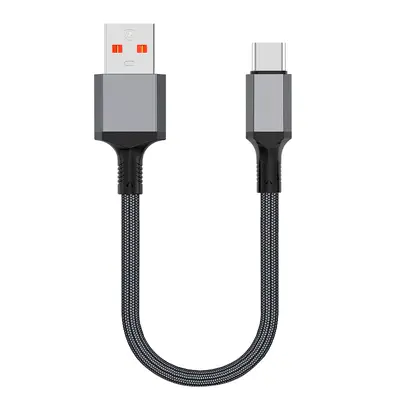 Short Right-Angle Dual Type-C Power Bank Cable, 50 cm - 7