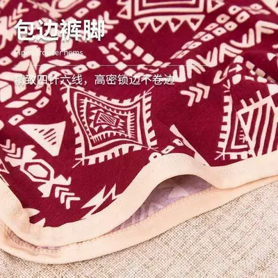 Kadın Baskılı Külot Rahat Nefes Alabilir Büyük Beden Boxer Model