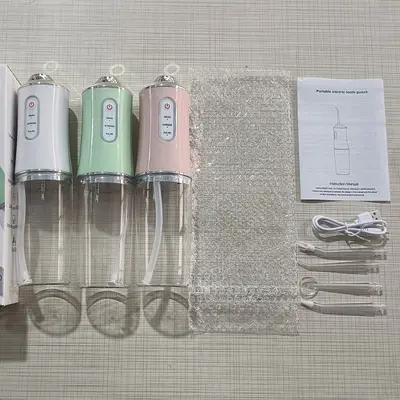 Elektrikli oral irrigator, ev tipi su talimatı