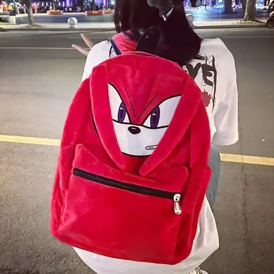 2023 Large-Capacity Student Backpack with Sonic the Hedgehog Design - 4